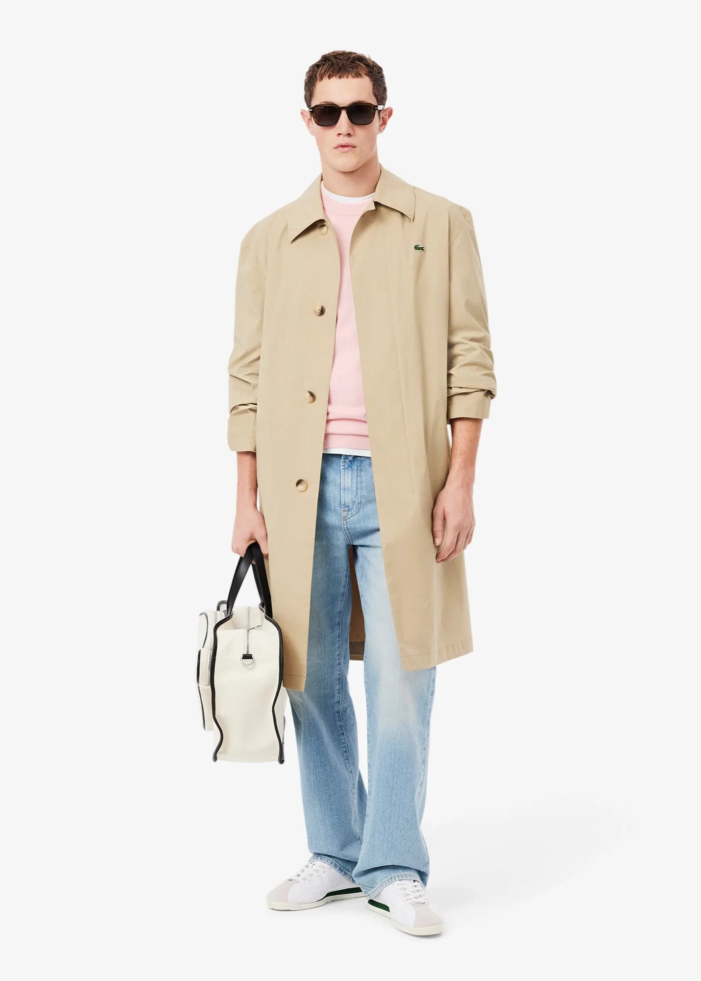 Pull Lacoste rose
