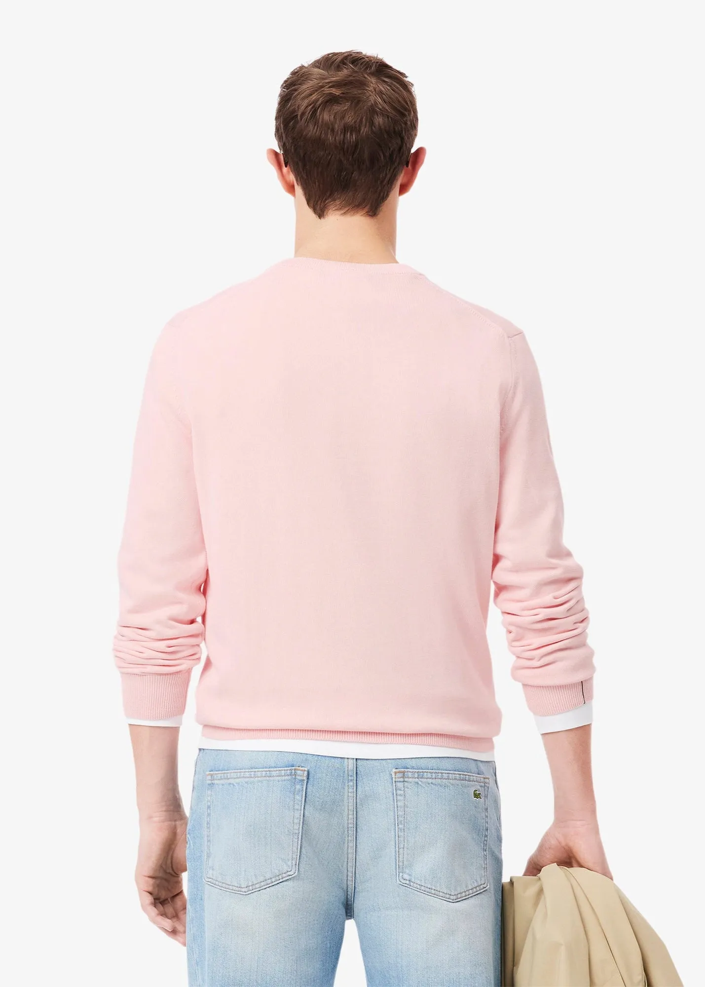 Pull Lacoste rose
