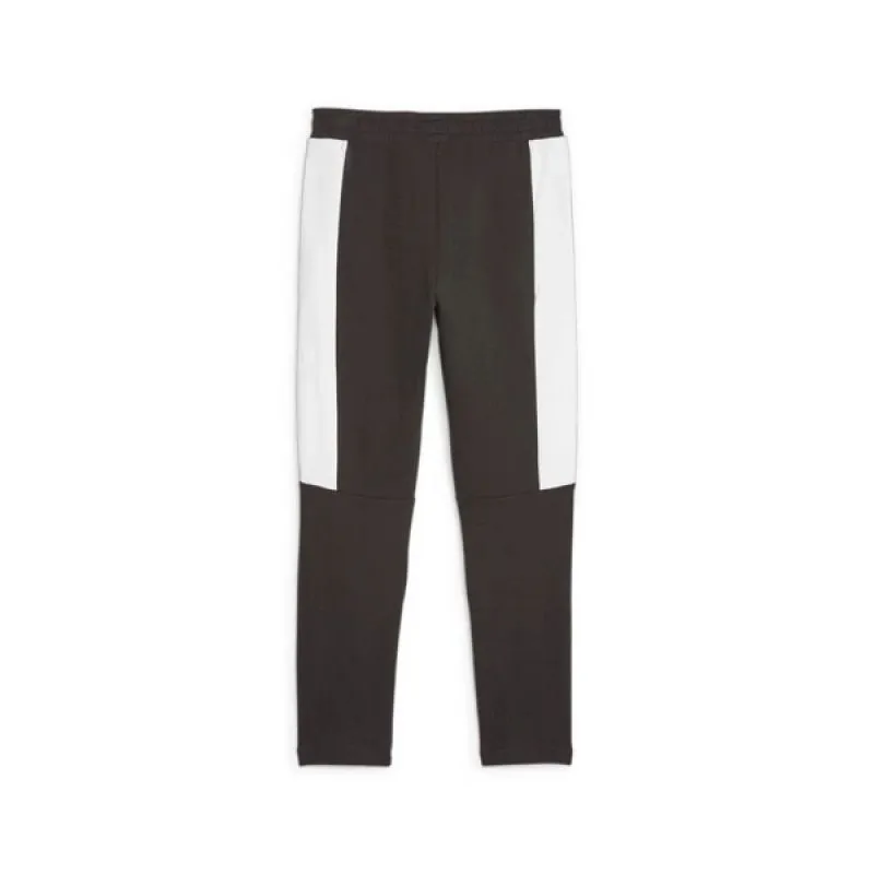 Puma BMW Men’s Luxury Cotton Sweatpants with Zippered Pockets - Stylish Black Activewear