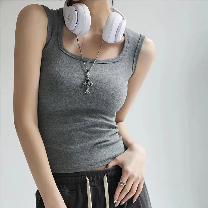 Sexy Slim Tops Fashion O-neck Double Nylon Short Sleeve Tee