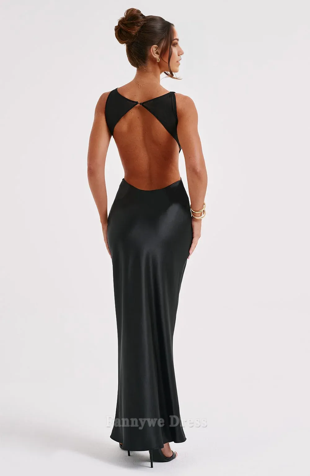 Sheath Elegant Backless formal dresses Bridesmaid Dresses evening gown Prom Dress