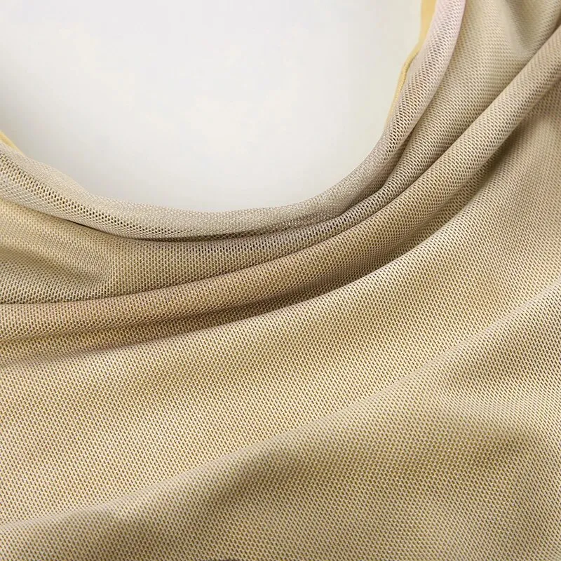 Skin Frill Sexy Halter Backless Top
