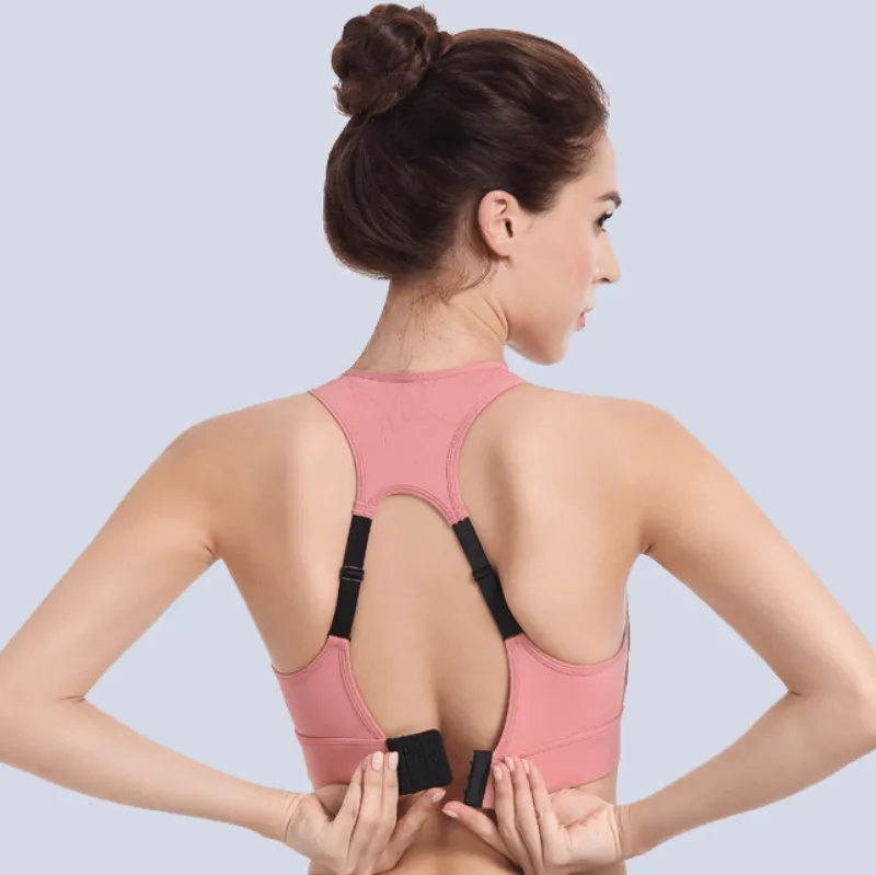 Sports Plain Bra Cutout Underwear Tank Tops