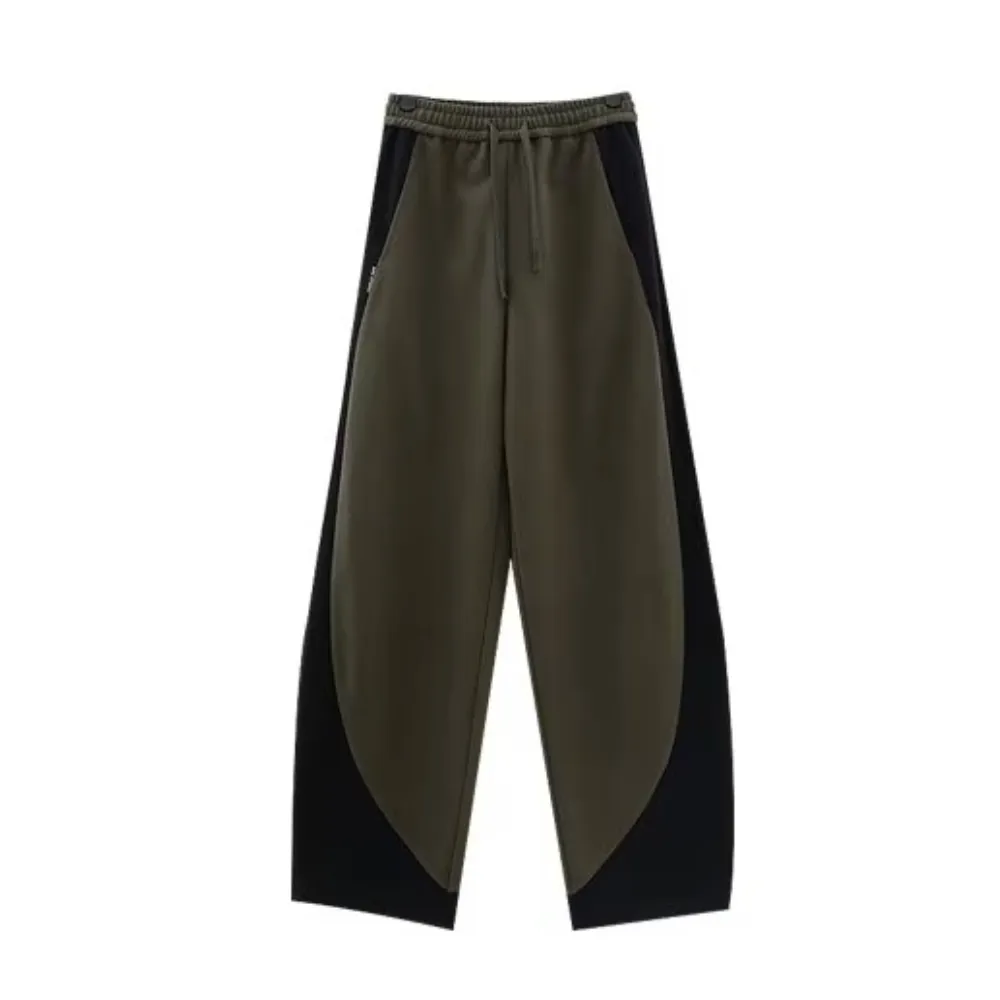 Street Artistic Panel Loose Sweatpants