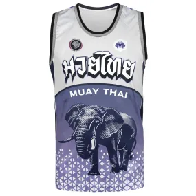 TUFF White War Elephant Tank Top
