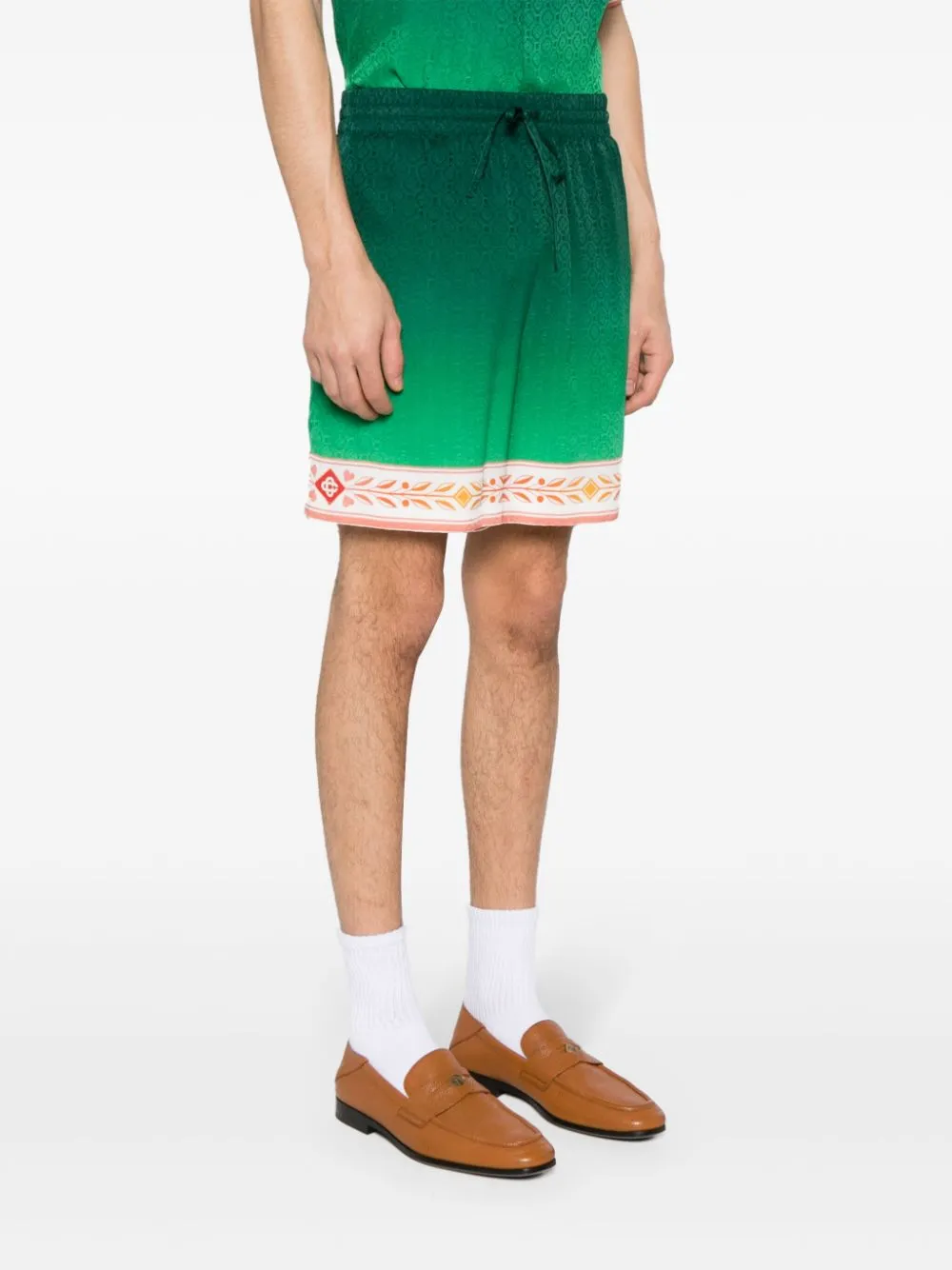 Unity Is Power silk shorts