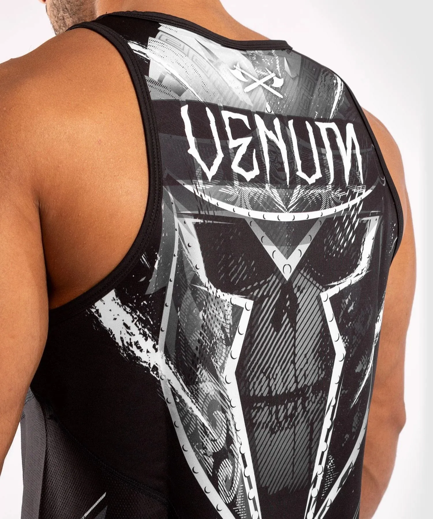 Venum Gladiator 4.0 Dry Tech Tank Top, Black/White