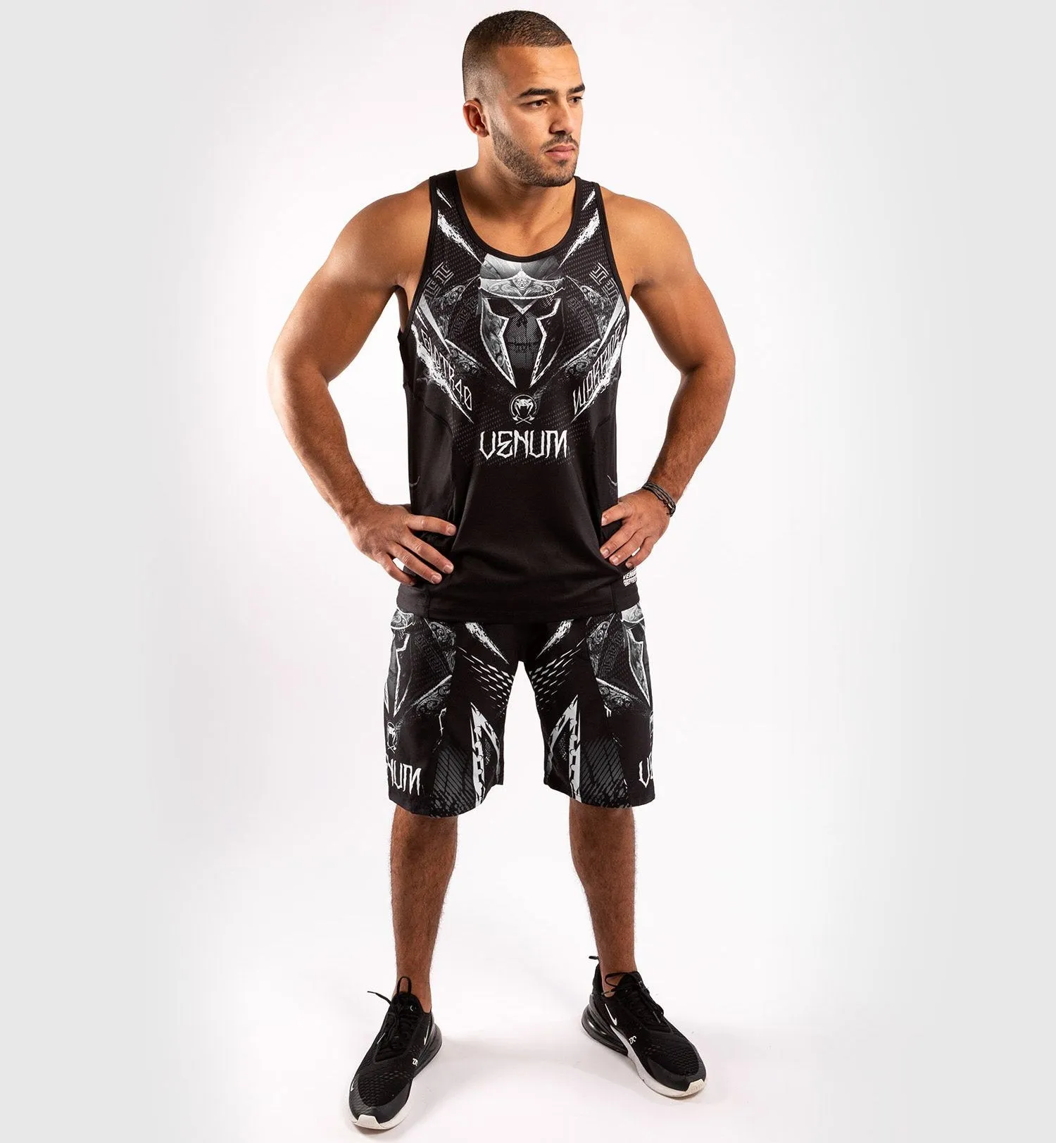 Venum Gladiator 4.0 Dry Tech Tank Top, Black/White