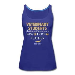 Vet Student- Making a Difference  Women's Tank Top