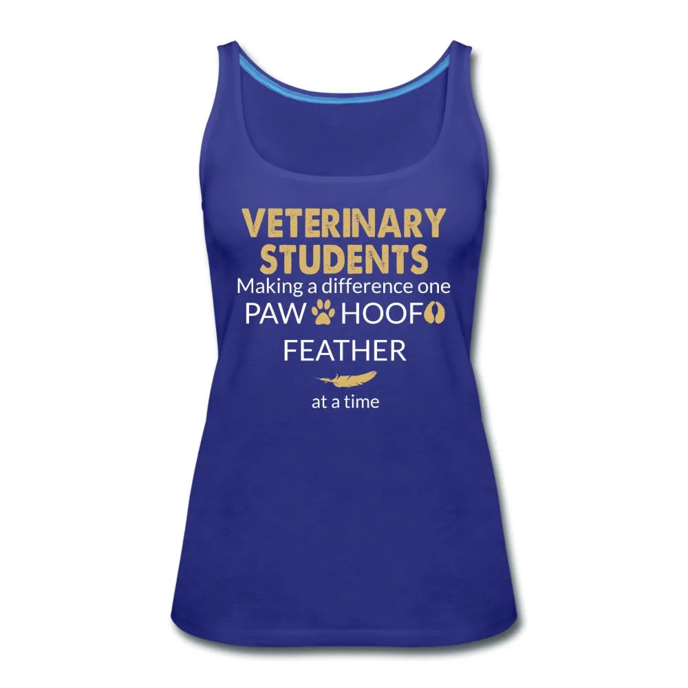 Vet Student- Making a Difference  Women's Tank Top