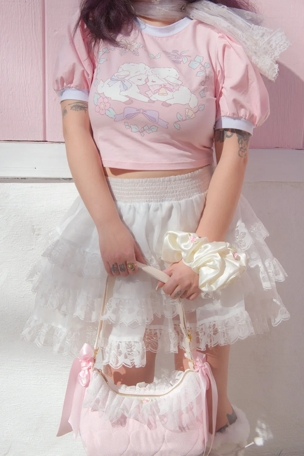 White Cloud Mini Petticoat