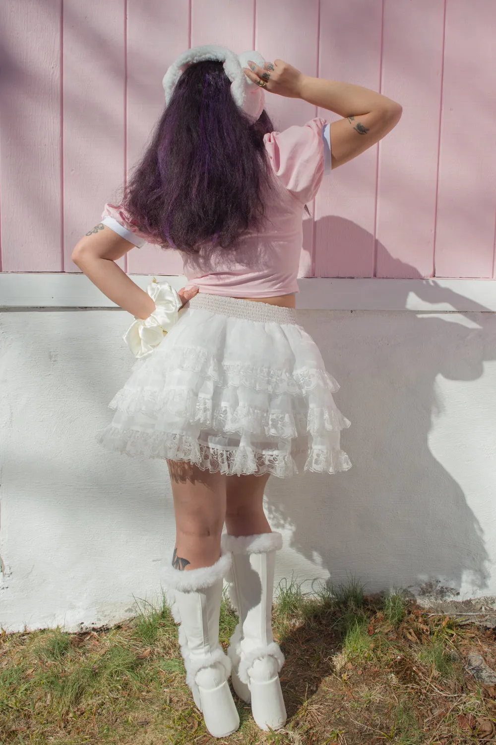 White Cloud Mini Petticoat