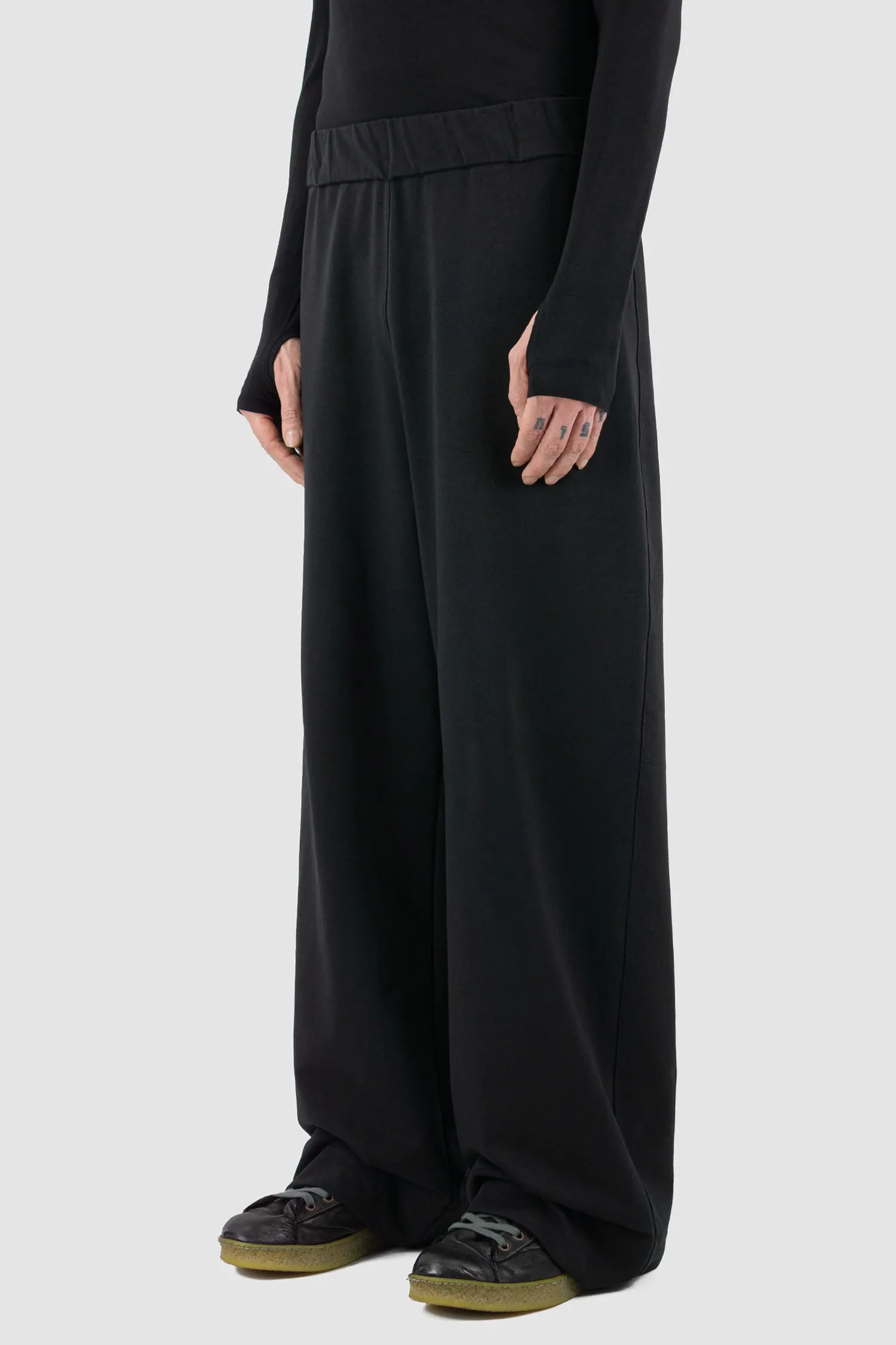 Wide Leg Gangster Sweatpants