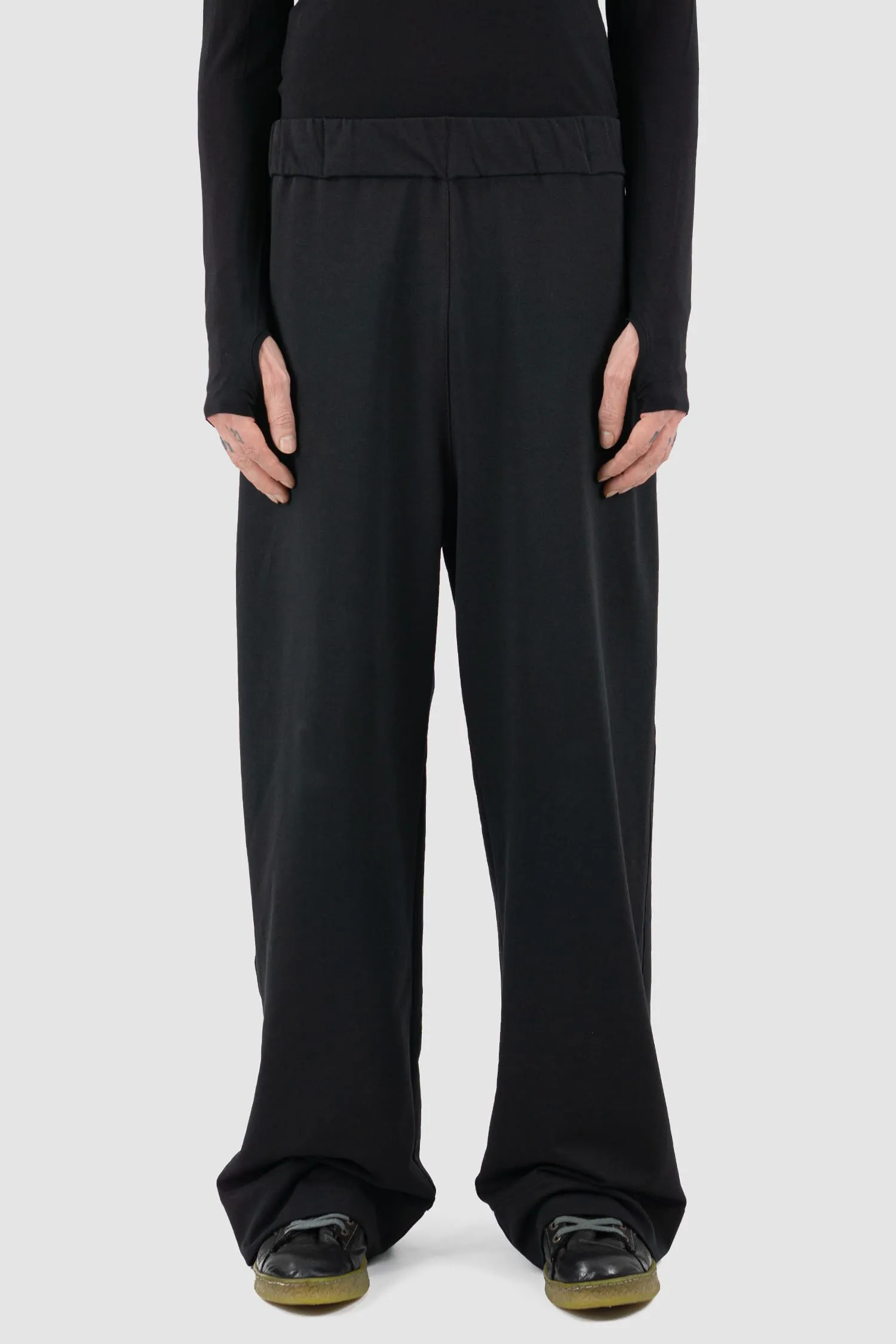 Wide Leg Gangster Sweatpants